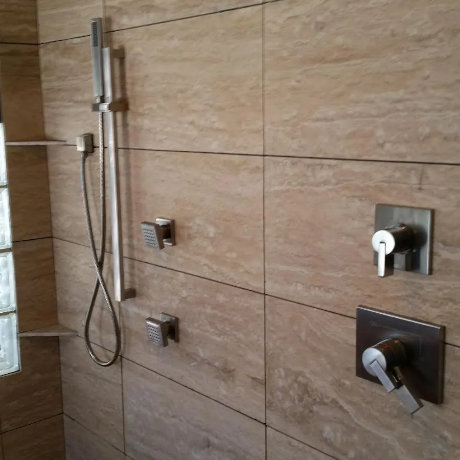 Shower fixture installation for Gas Line Repair in Deerfield